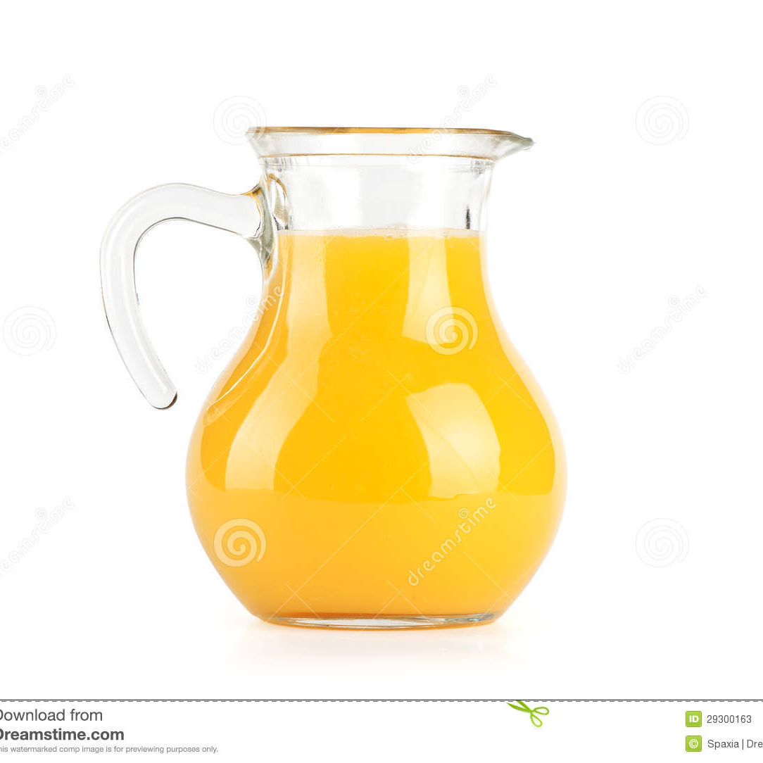 Jarra de Agua de Naranja