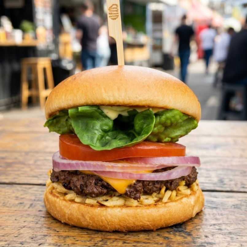 Hamburguesa Clásica Sencilla