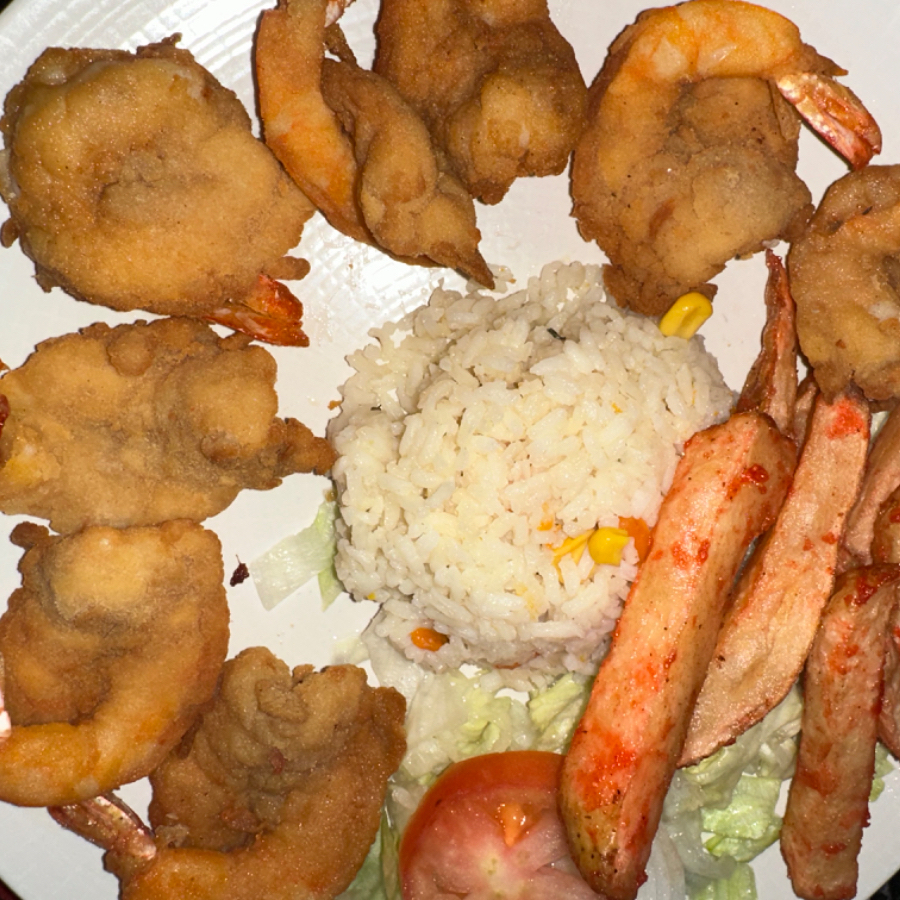 Camarones Empanizados