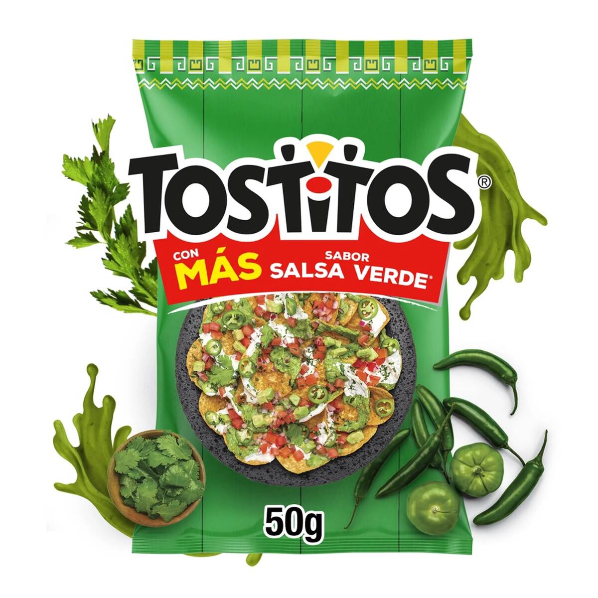 Tosti Aguachile Salsa Verde
