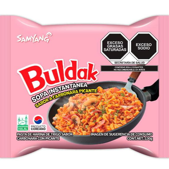 Buldak Carbonara