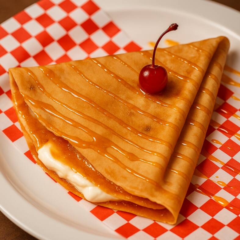 CREPA O WAFFLE TROPICAL