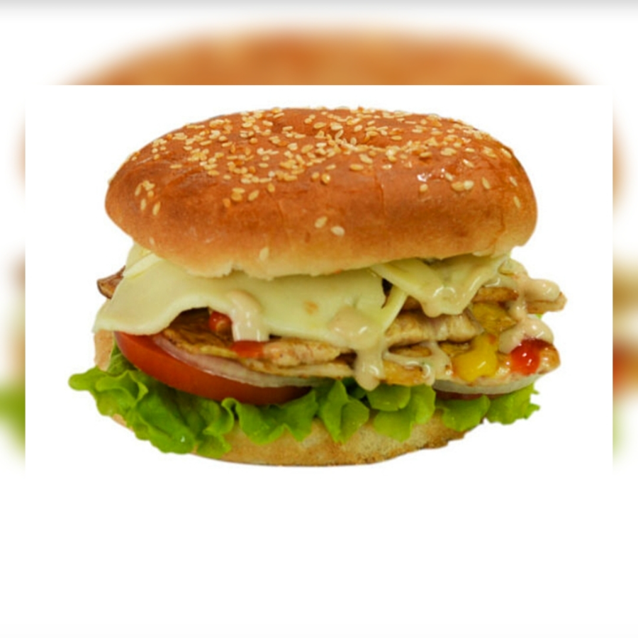 Hamburguesa Doble Pollo