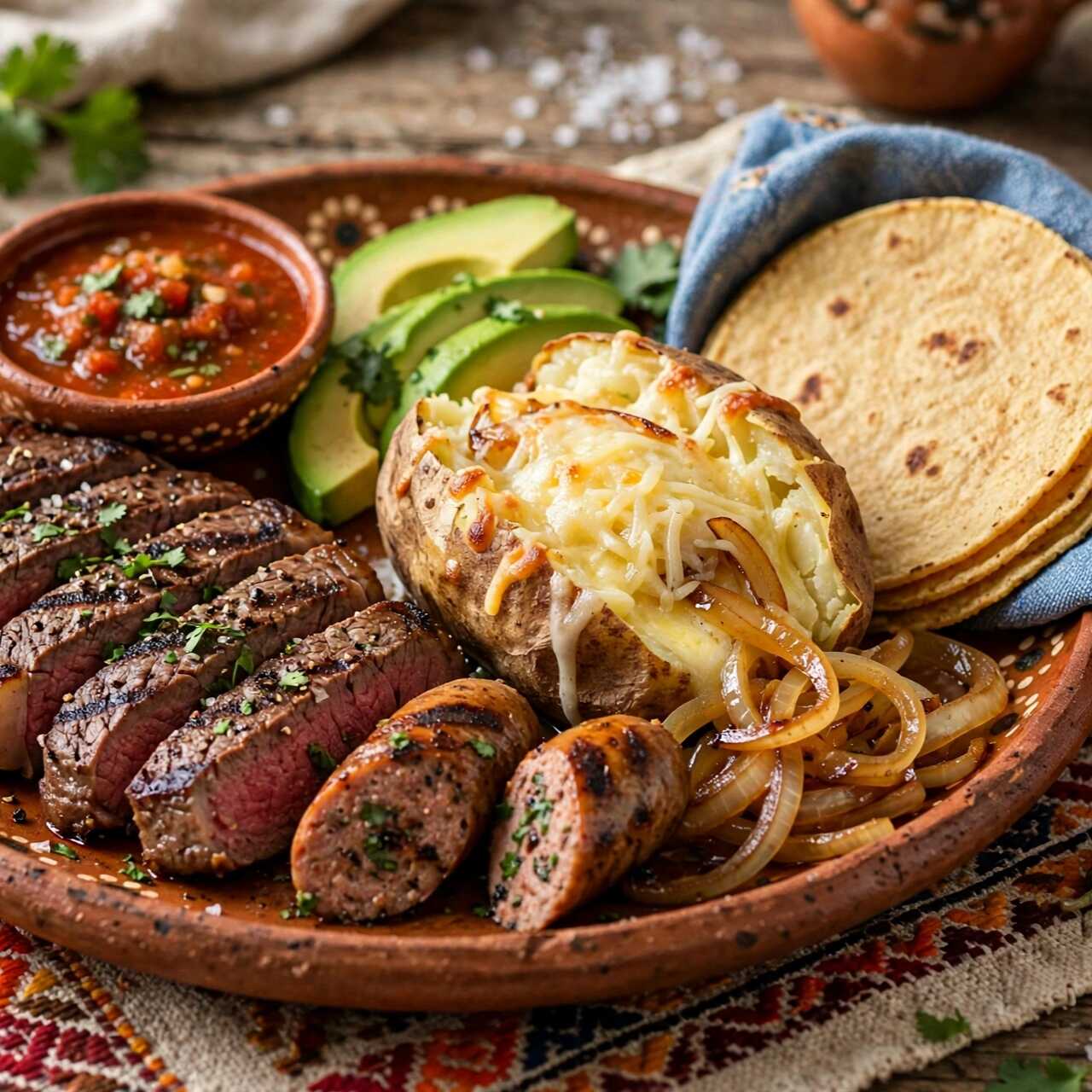 Platillo Carne Asada