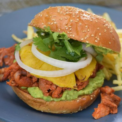 HAMBURGUESA DE PASTOR