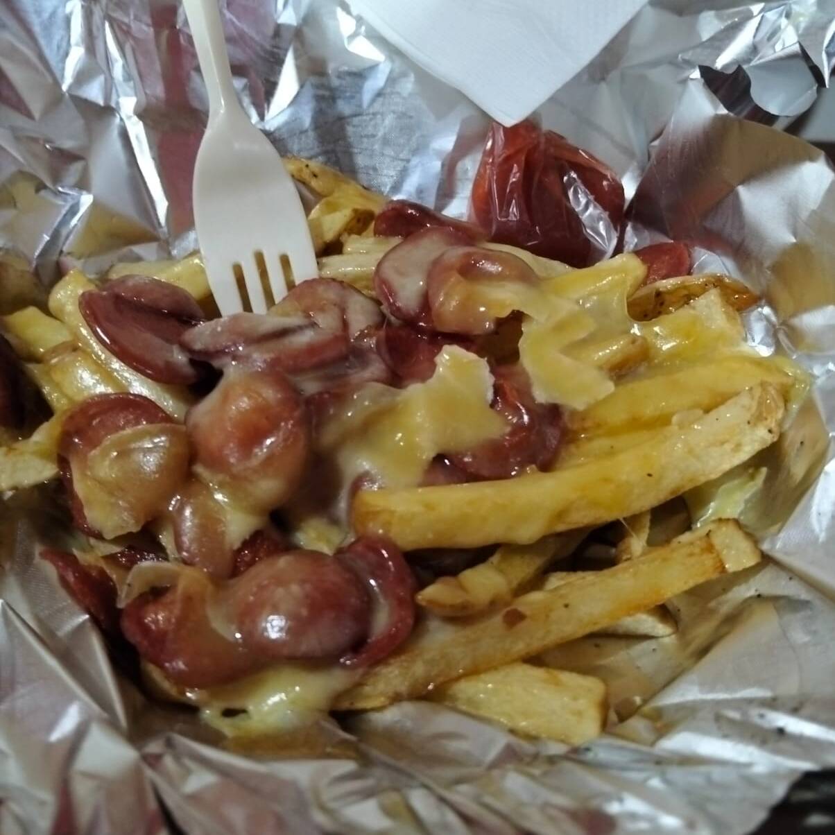 Salchipapas Gratinadas Chica