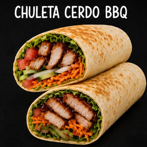 CHULETA CERDO BBQ
