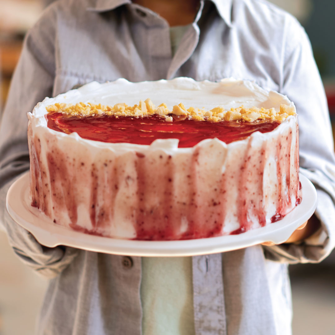 Torta Vainilla Frutos Rojos