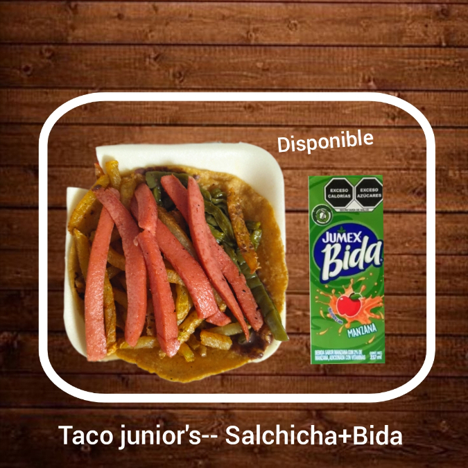 Taco Junior's Salchicha+bida