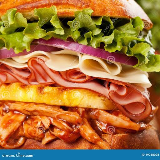 Sandwich hawaiano