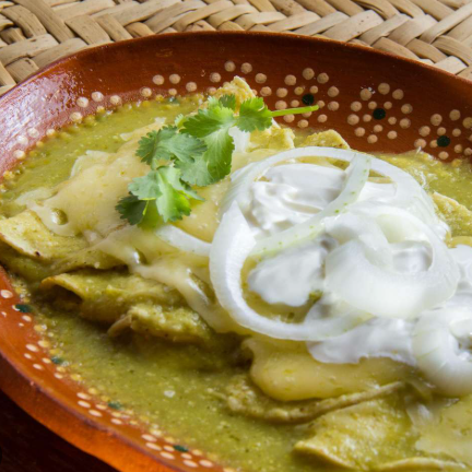 Enchiladas Verdes