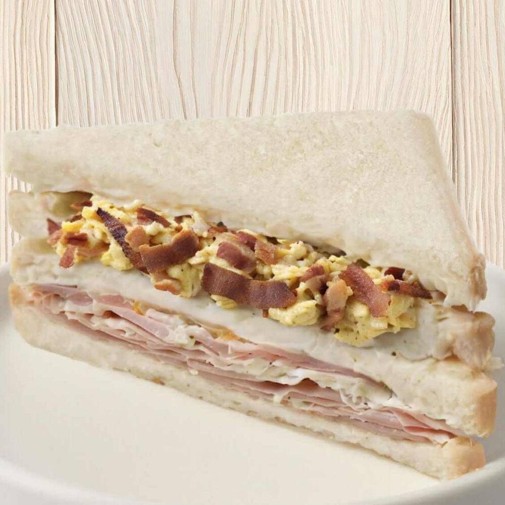 Triple con Pollo Tocino y Queso