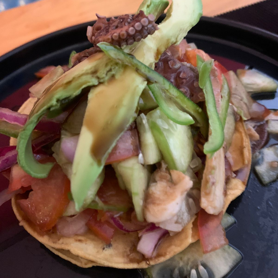 Tostada pulpo (1pz,50gr)