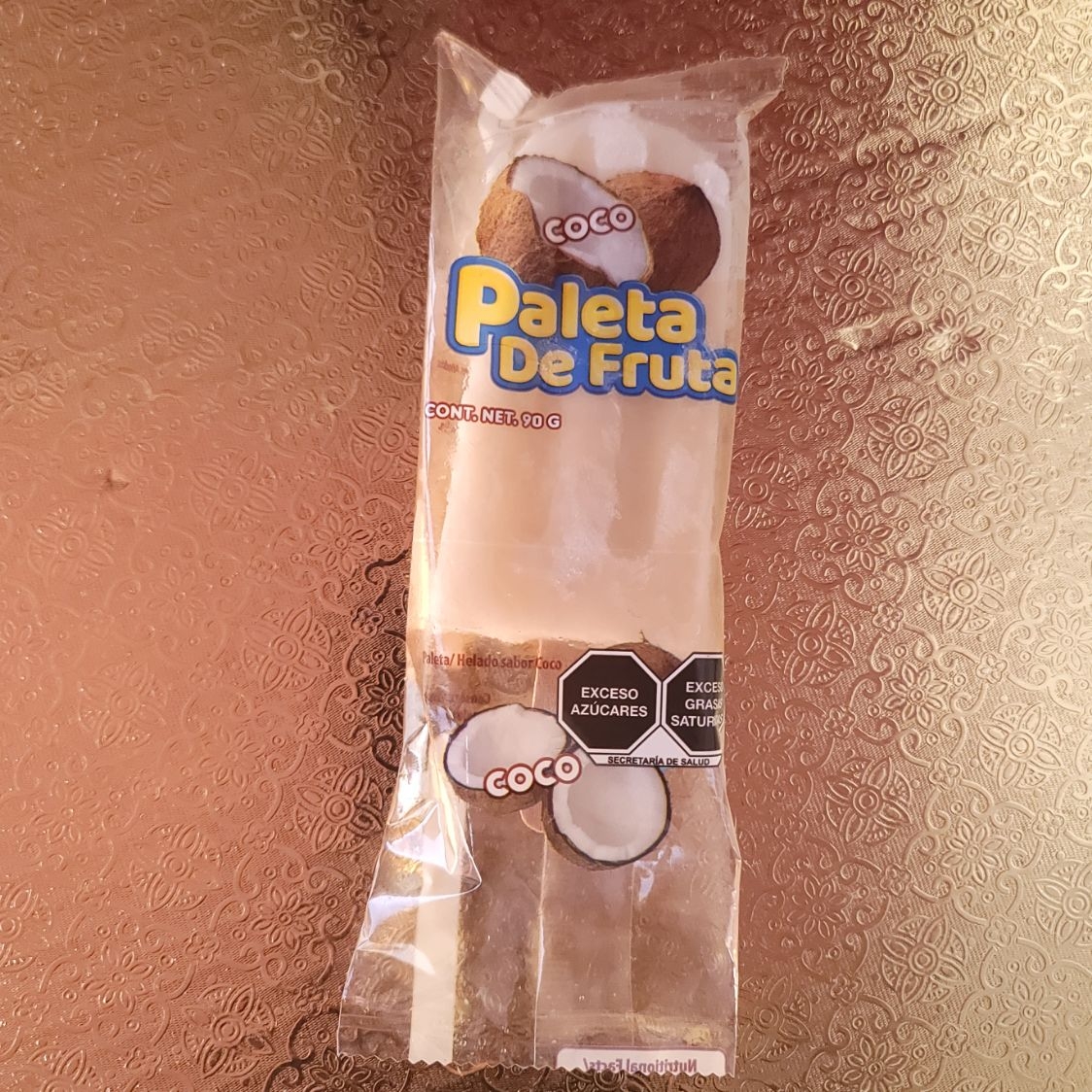 paleta de coco