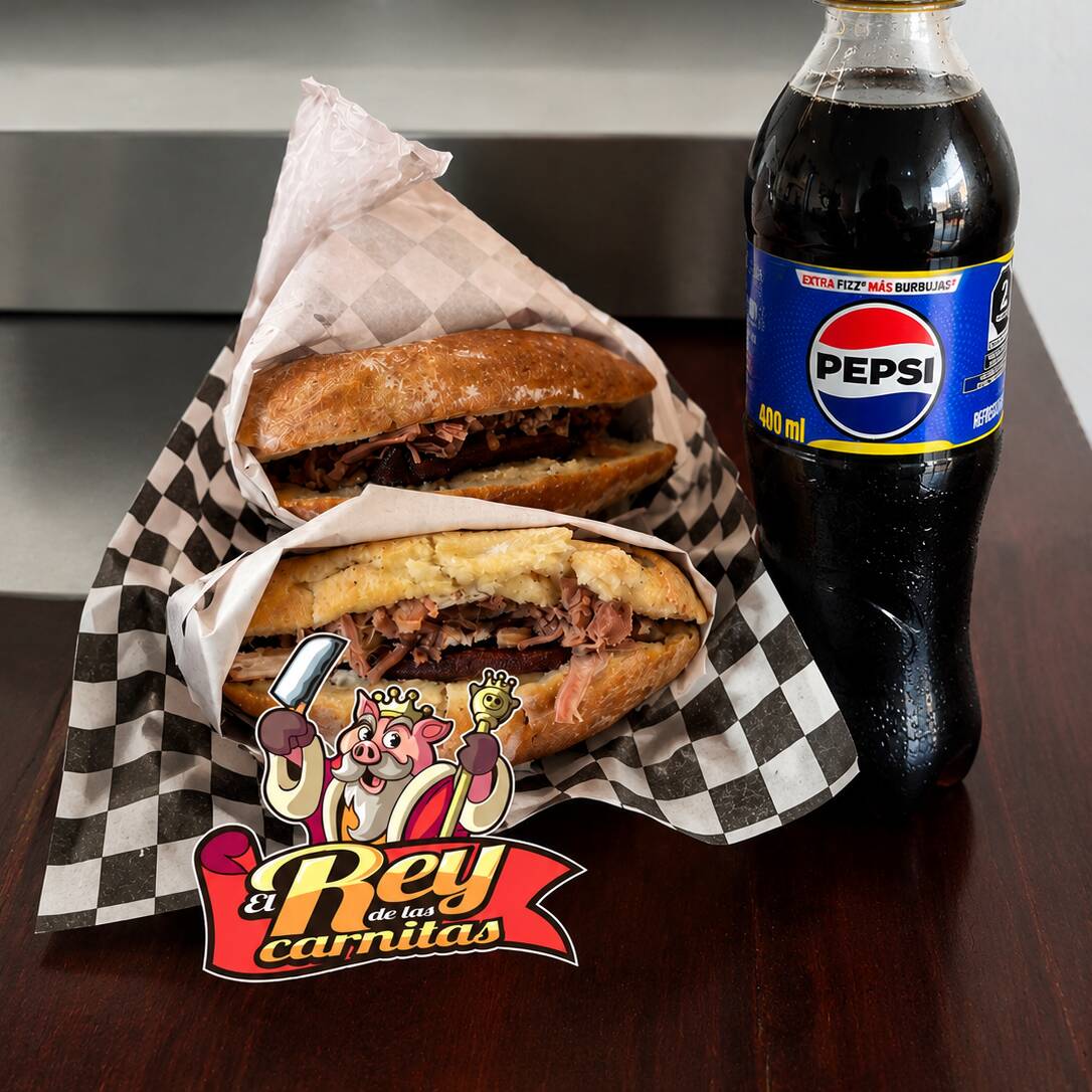 Torta Carnitas Sensilla + PEPSI 400ML