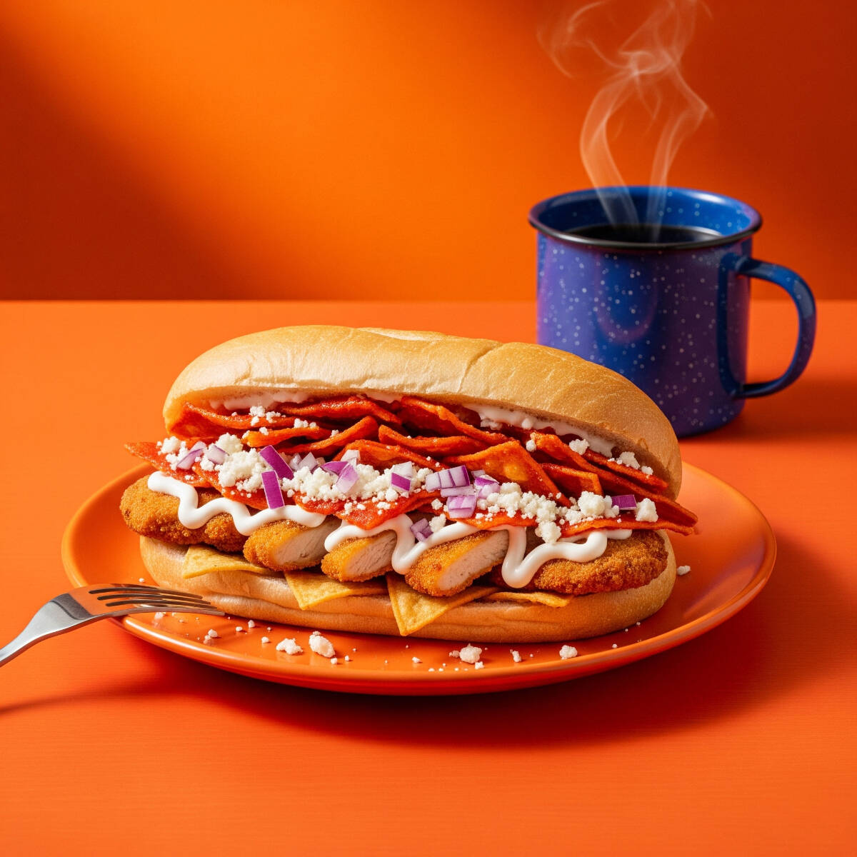 Combo TORTA DE CHILAQUILES + Café de Olla