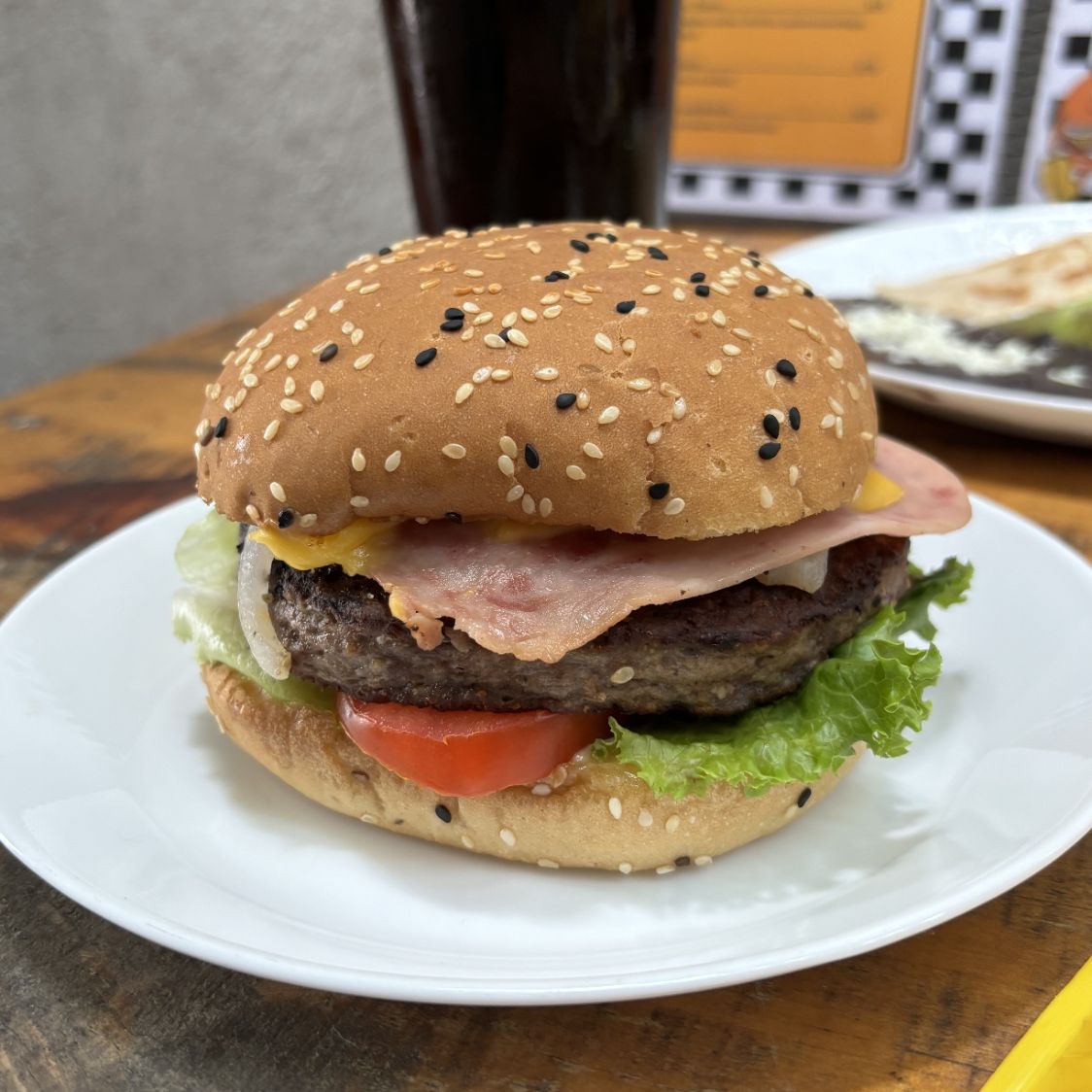 Hamburguesa Sin Papas