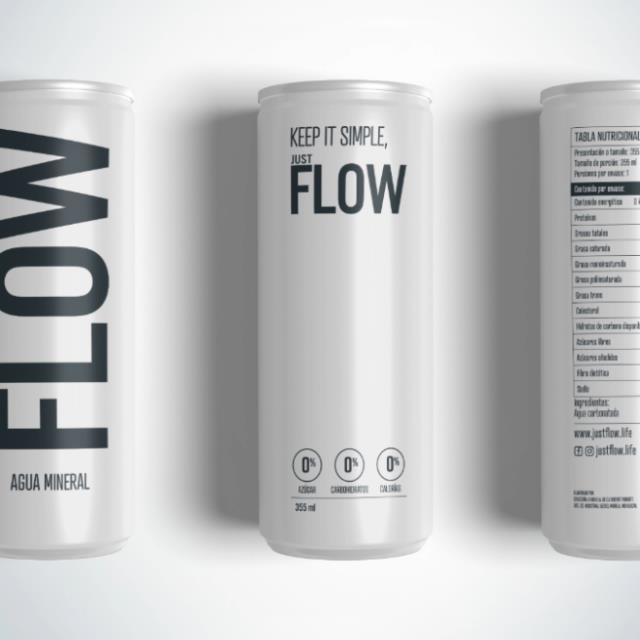 LATA JUST FLOW AGUA MINERAL