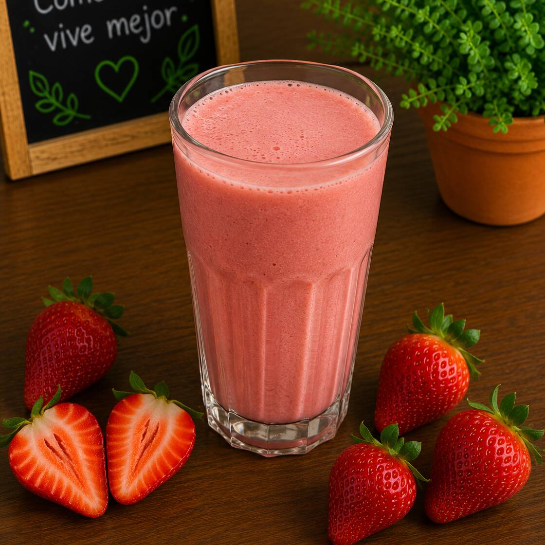 Licuado de Fresa 500ml