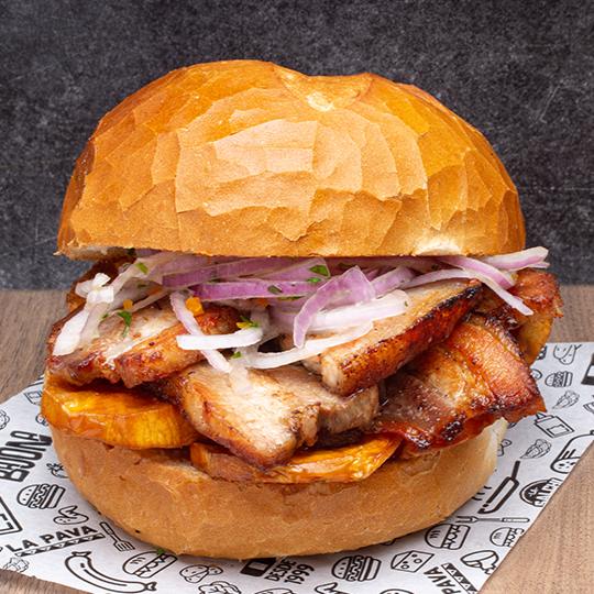 Sángüich de Chicharrón