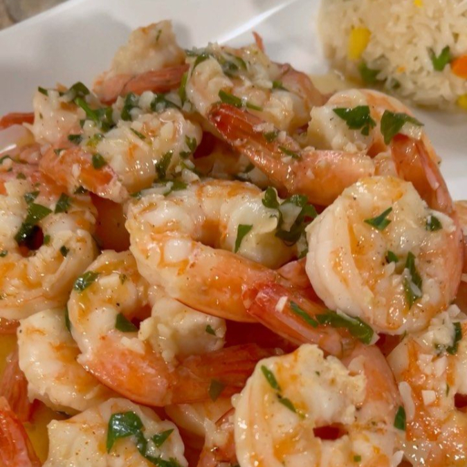 Camarones al Mojo de Ajo