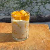 Mango con crema
