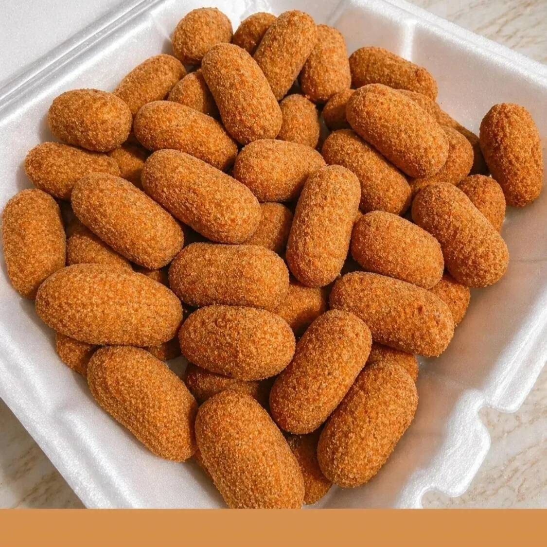 Massa cremosa com carne,temperadinha,saborosa,sequinho por fira e macio por dentro