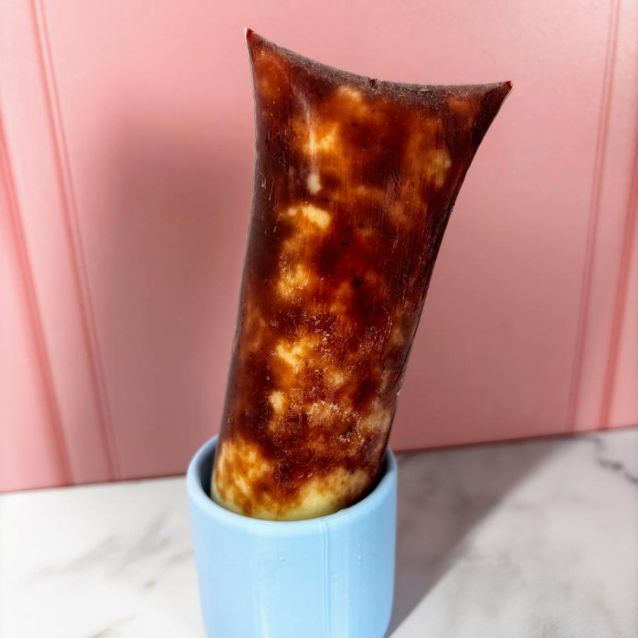 Geleia de Morango artesanal e chocolate branco.