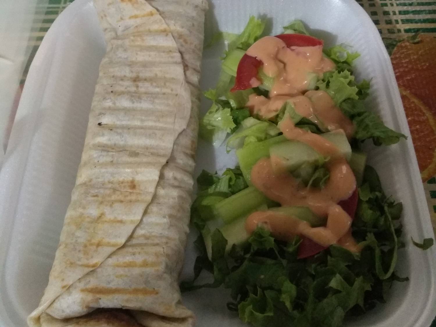 Burrito de huevo a la mexicana