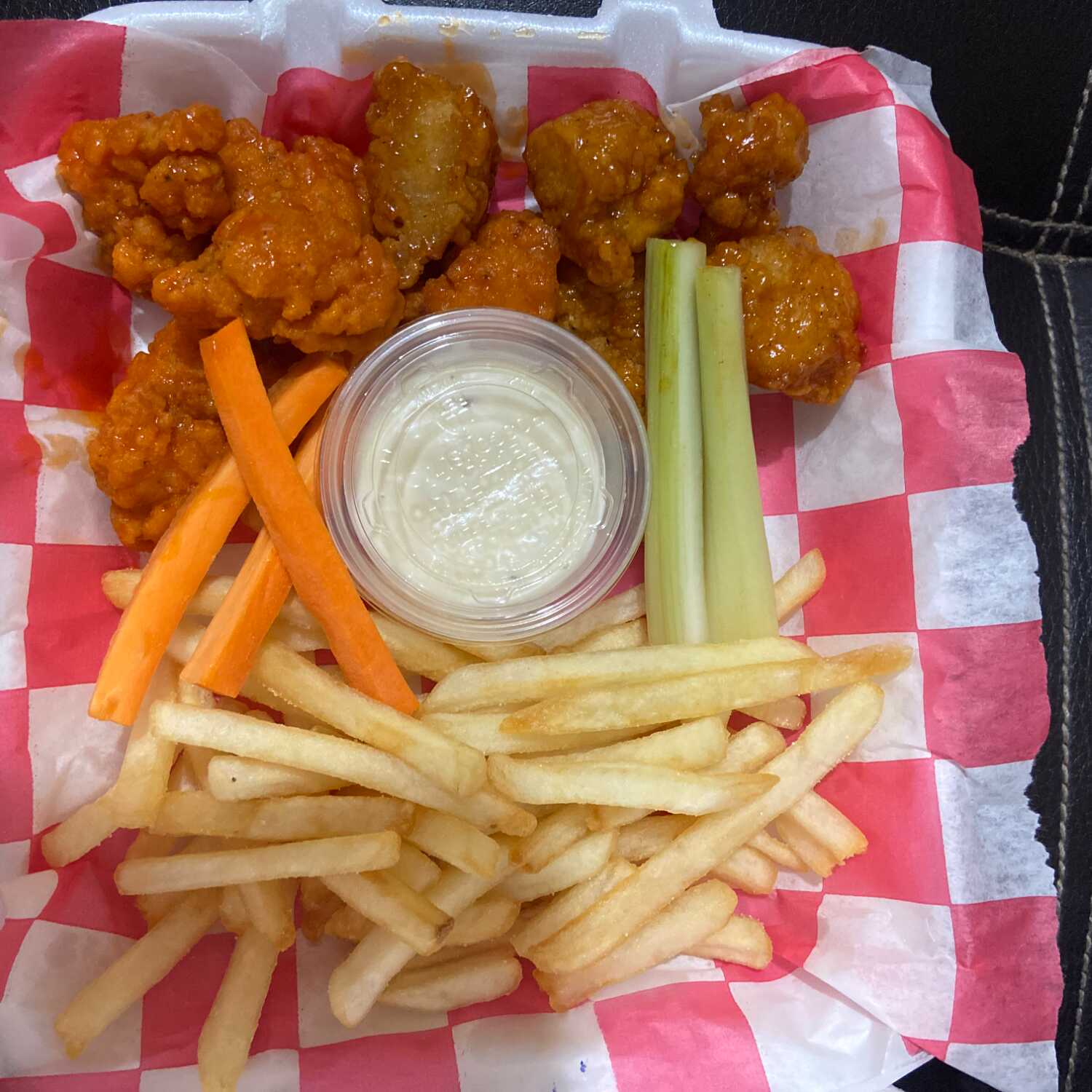 Combo2: 150 gr de papas y 160 gr de pollo