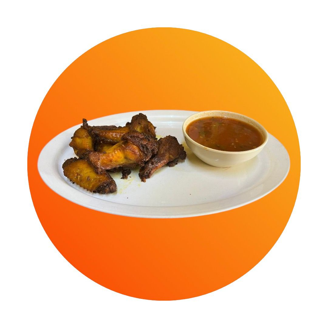 Alitas de pollo adobadas 250 gr.