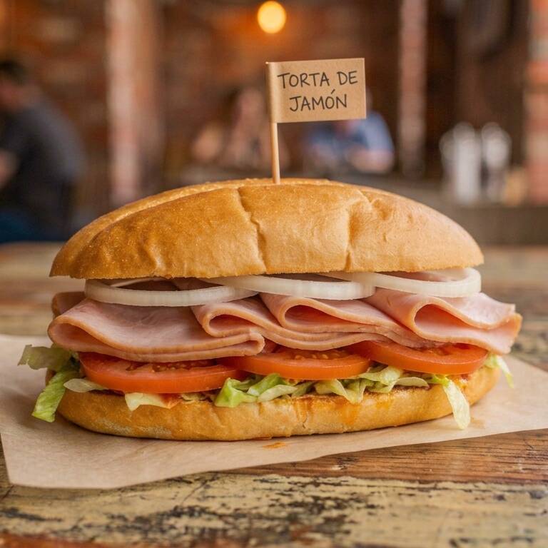 Torta de Jamón con Queso