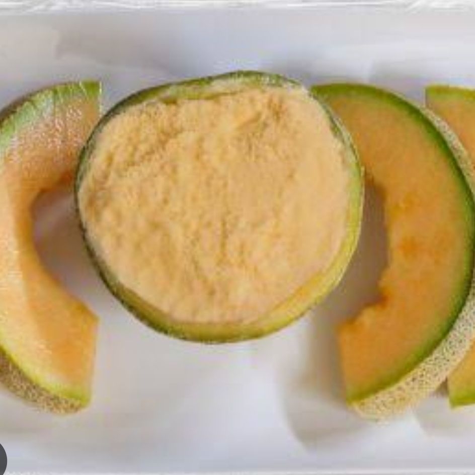 Helado artesanal de melon