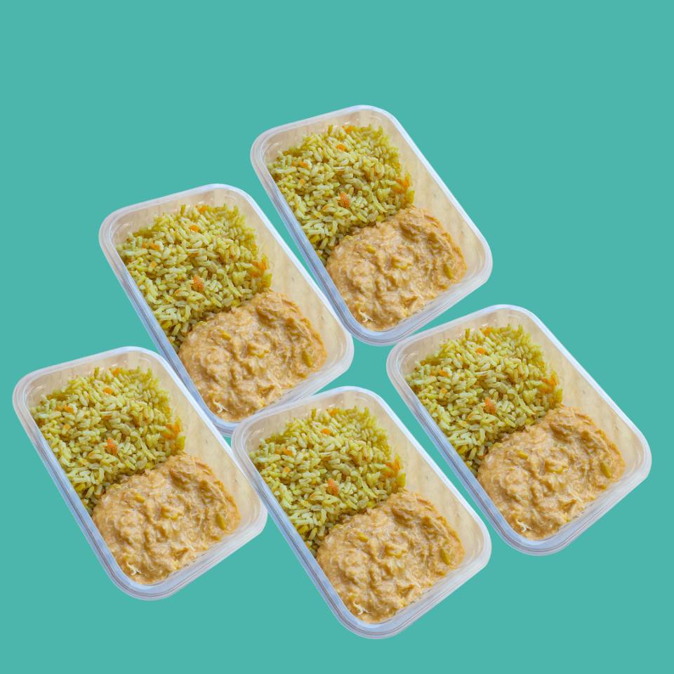 pra quem ama nosso frango no creme, criamos o combo pra semana toda com 5 refeiçoes.