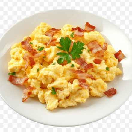 Huevos con Tocino