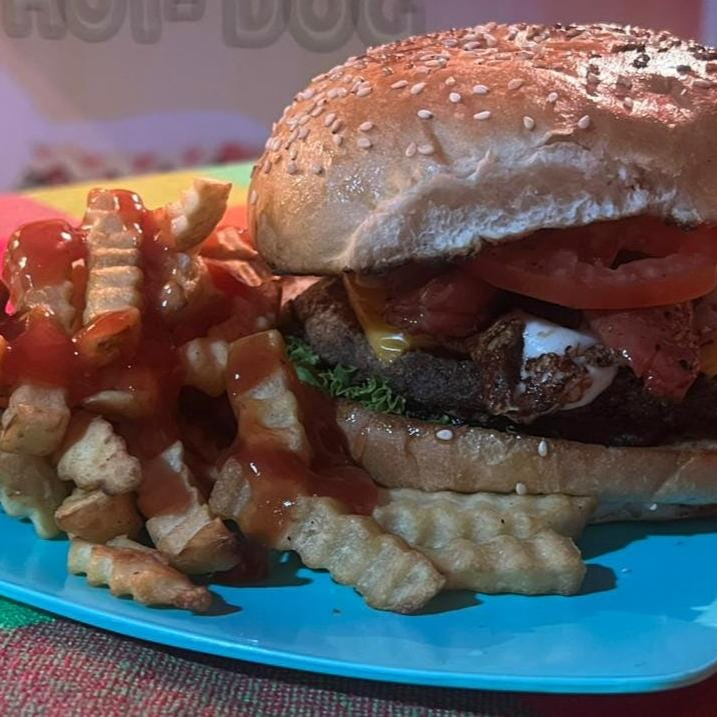 Hamburguesa sencilla