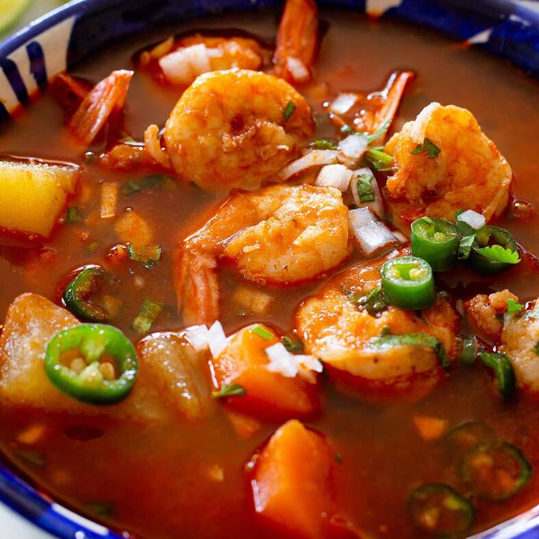 Caldo de Camarón