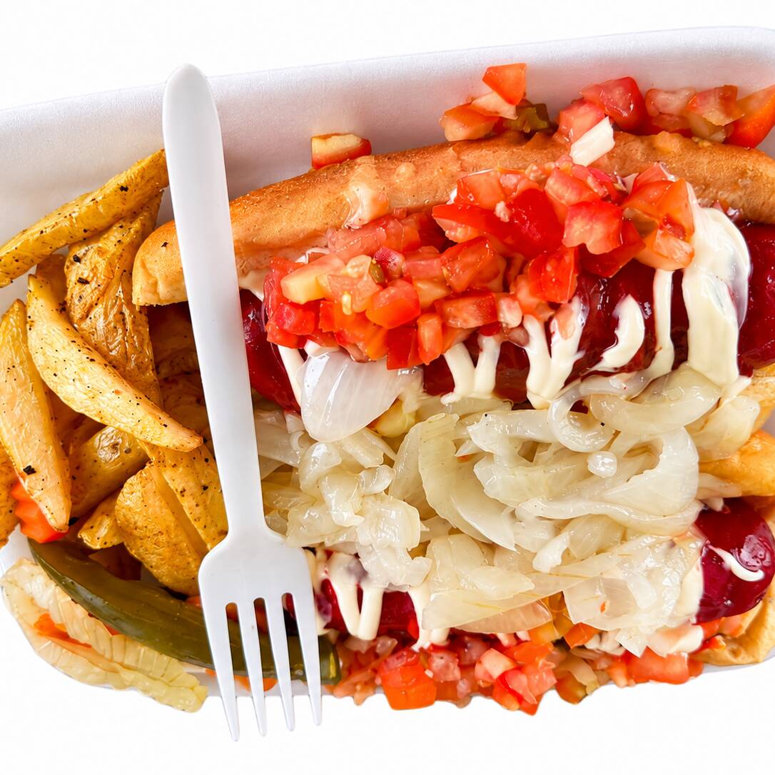 2 HOT-DOG GRANDES ASAR