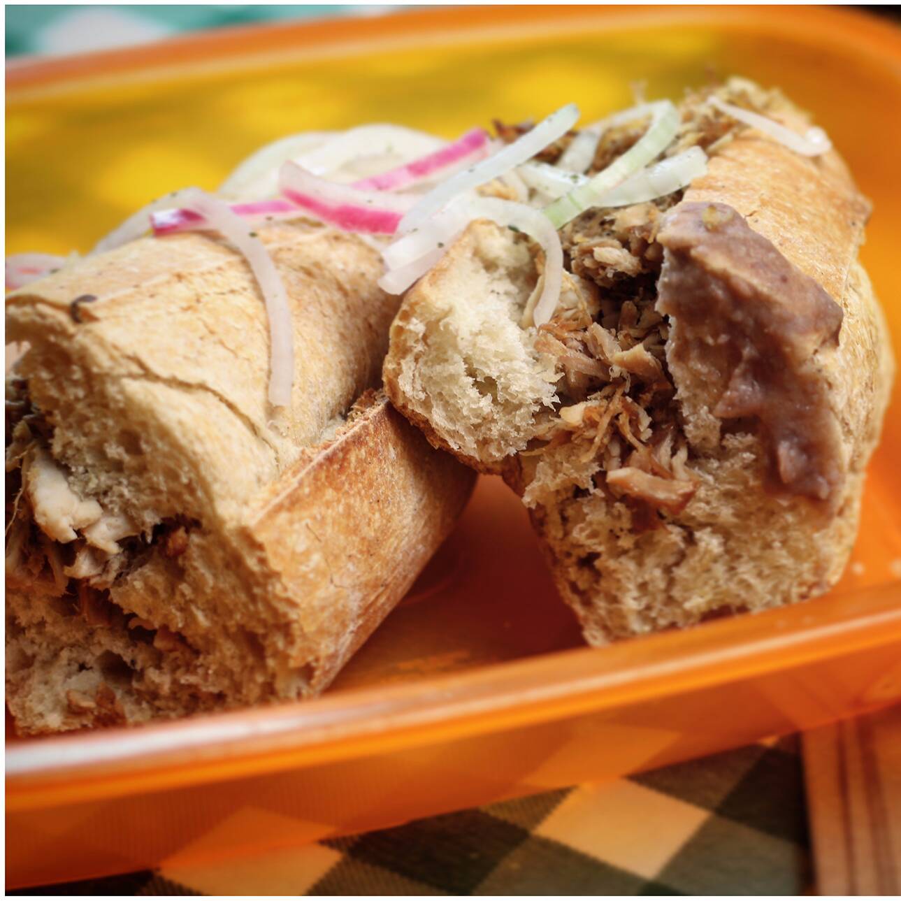 Torta Ahogada de Carnitas
