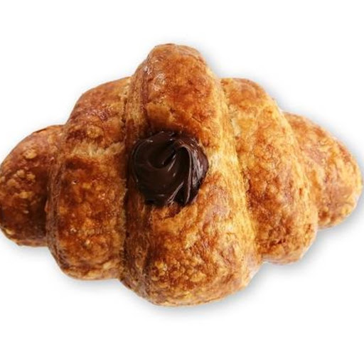 Croissant relleno de Nutella