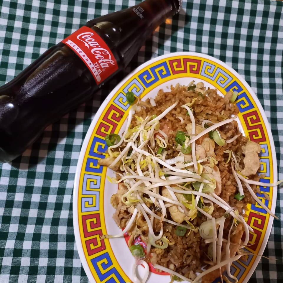mini super como arroz + bebida
