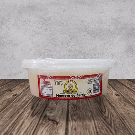 MANTECA DE CERDO 215 Gr