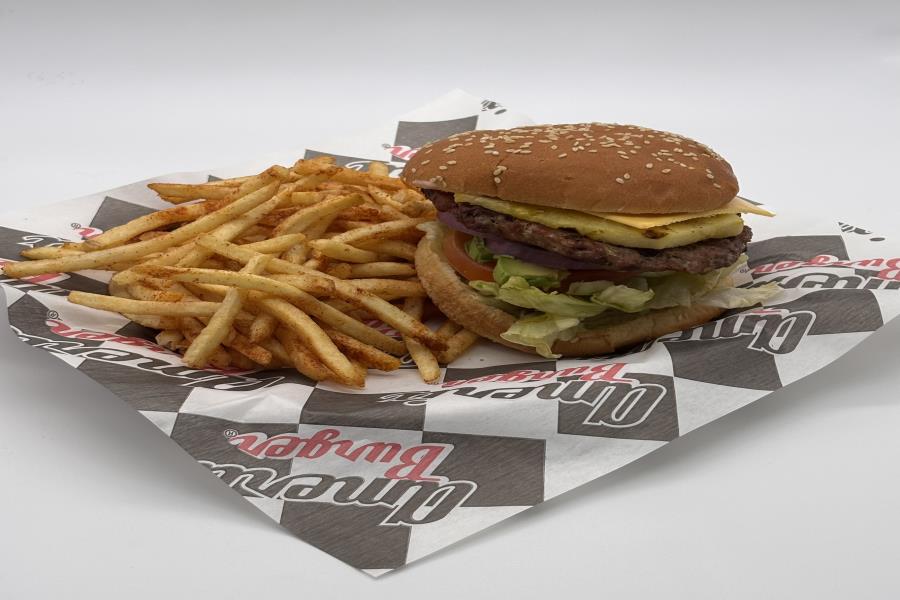 PAQ 1 HAMBURGUESA CON PIÑA
