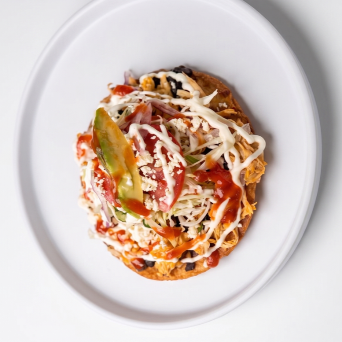Tostada de Carne