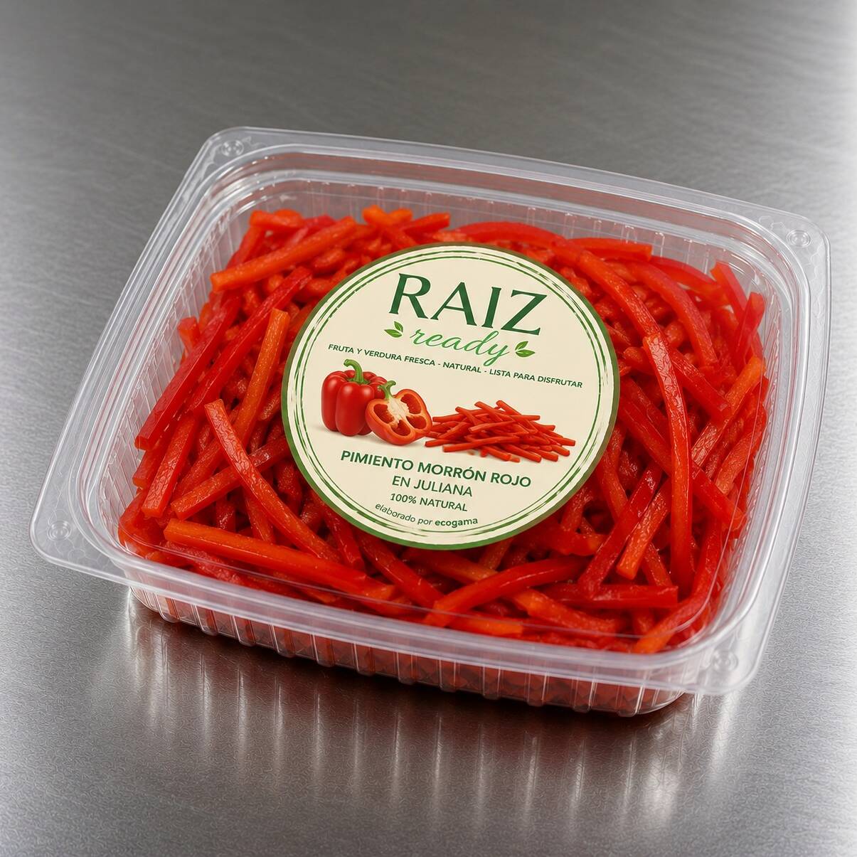 Pimiento Rojo Julianas o 2x2 0.500 Gr