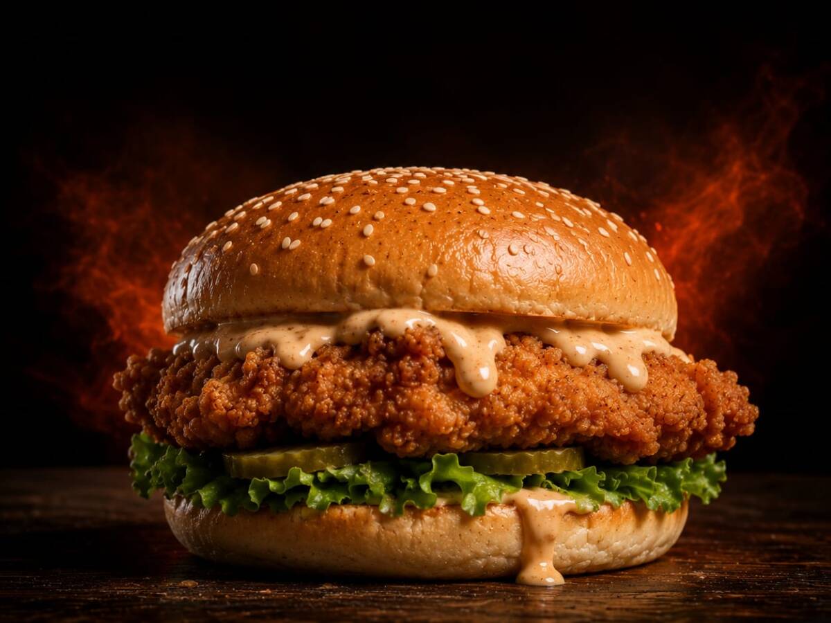 Mr. Chicken Burger