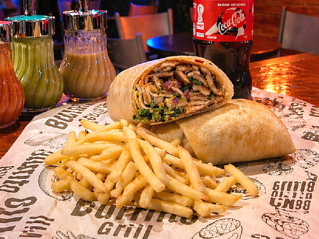 COMBO BURRITO RIB EYE