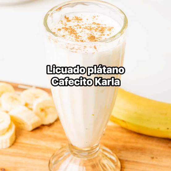 Licuado de plátano 1 litro