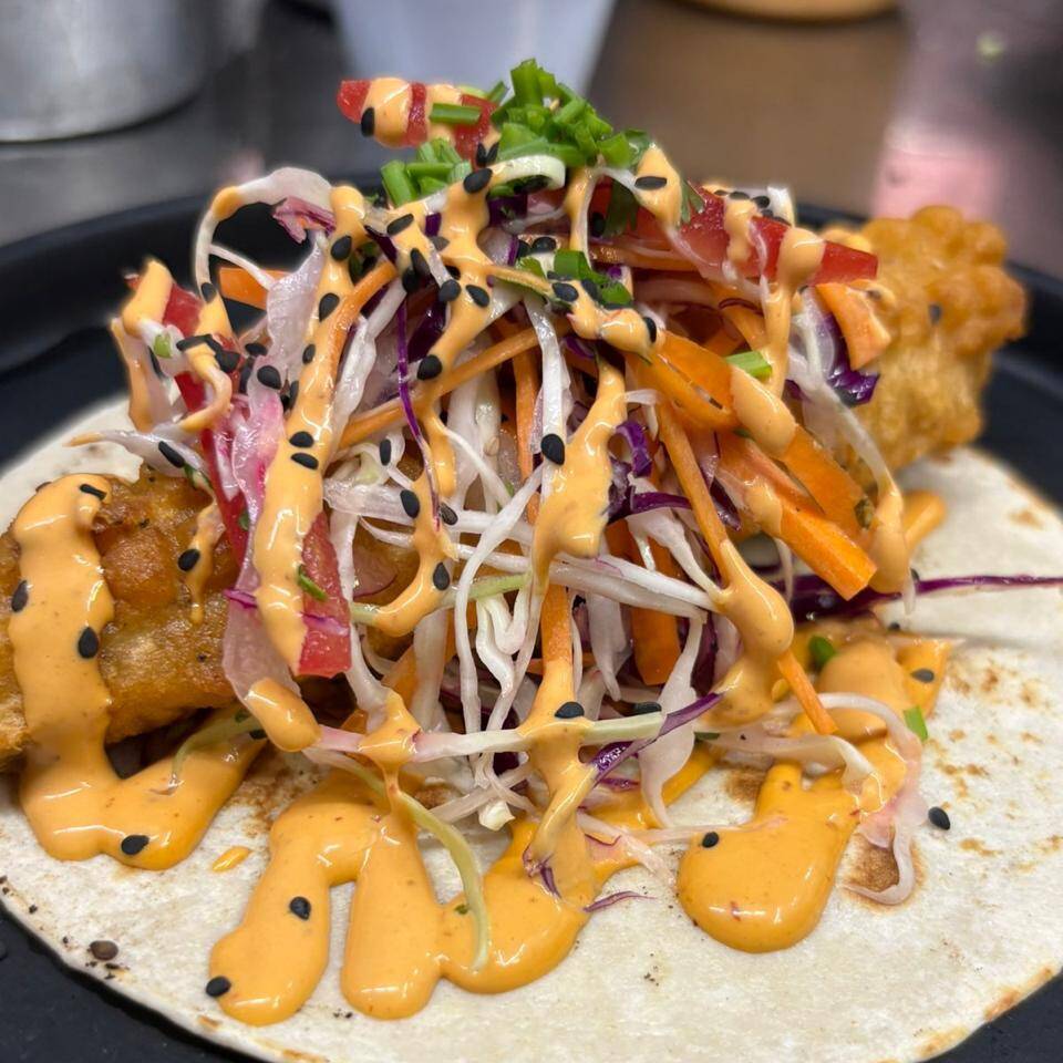 Taco Capeado de Pescado