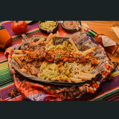 Mexifries Tinga De Pollo